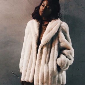 Vintage fur coat
